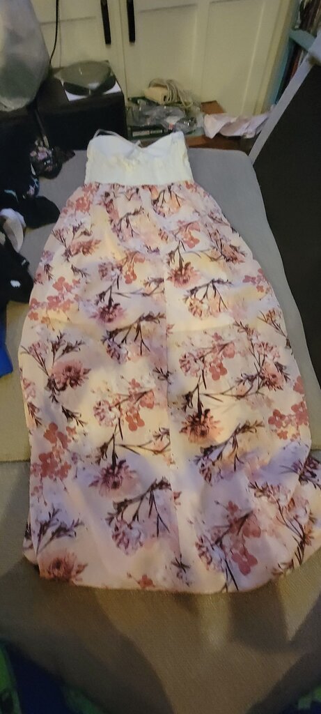 Floral Print Maxi Dress
