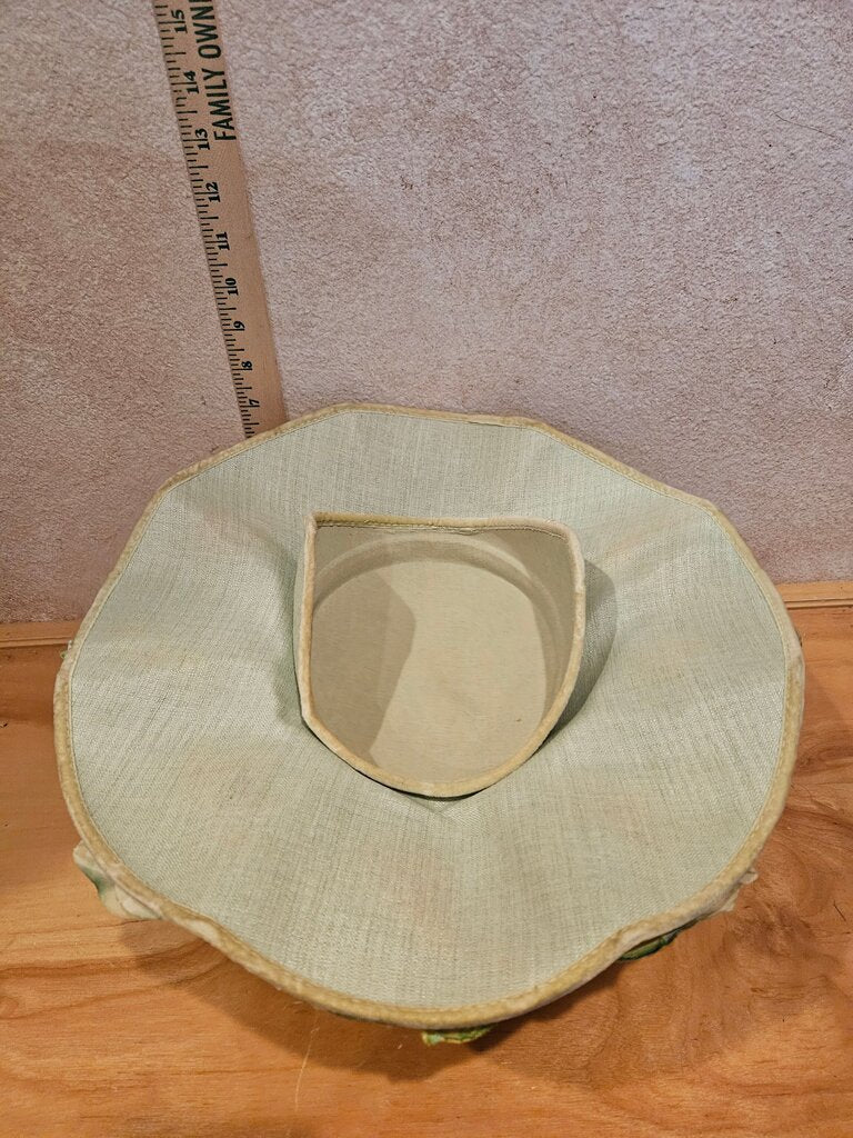 Floral Wide Brim Sun Hat