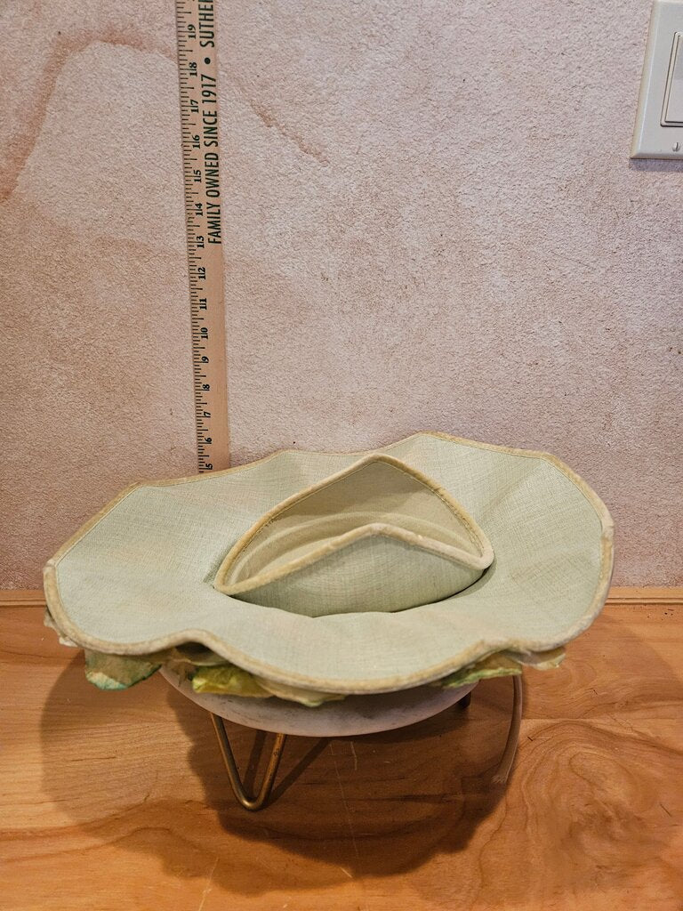 Floral Wide Brim Sun Hat