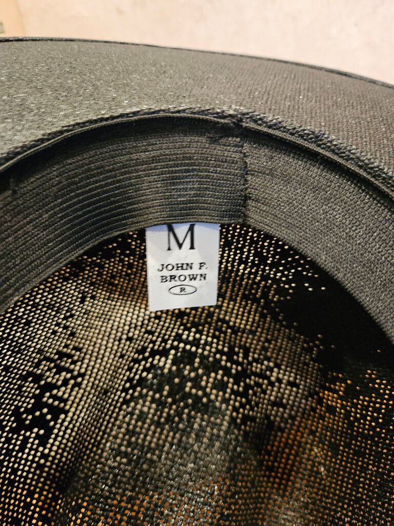 Colorful Black Wide Brim Hat