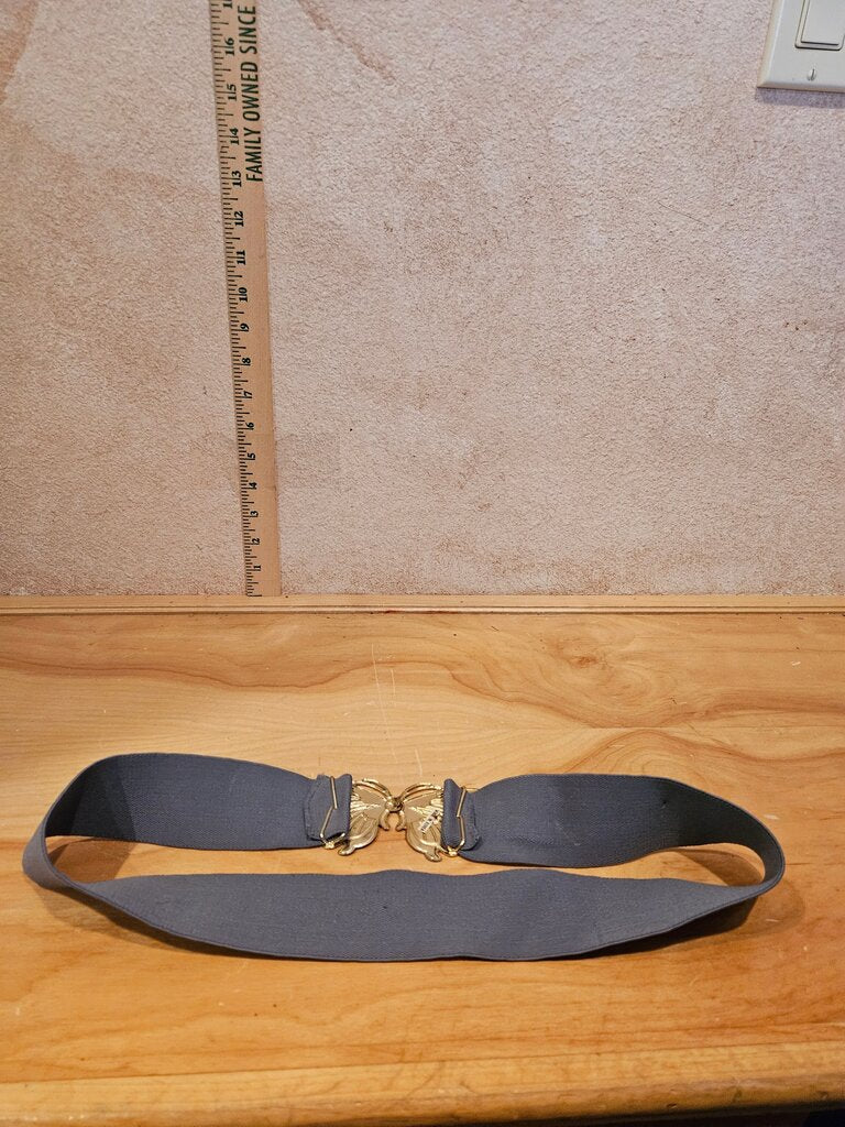 Gray Butterfly Belt