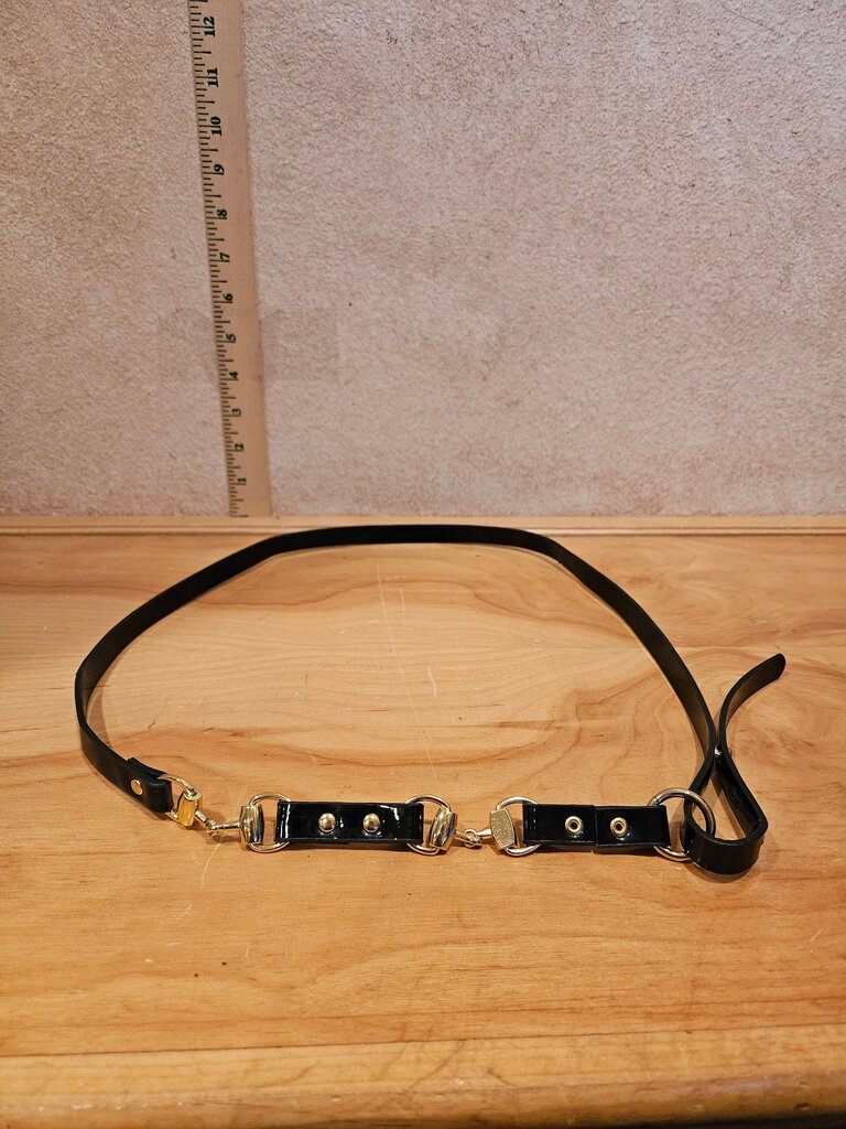 Stylish Black Adjustable Belt
