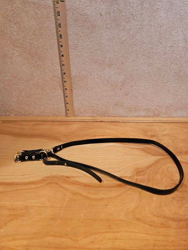 Stylish Black Adjustable Belt
