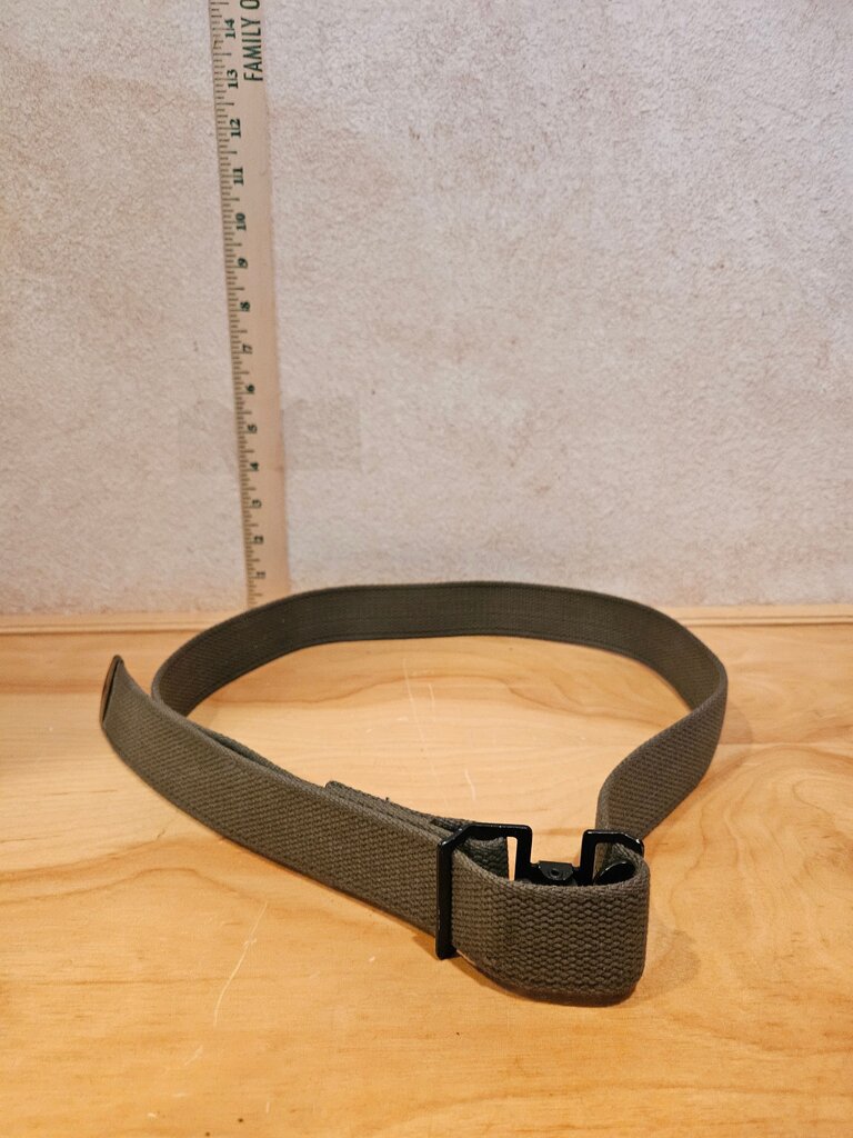 Adjustable Green Tactical Belt