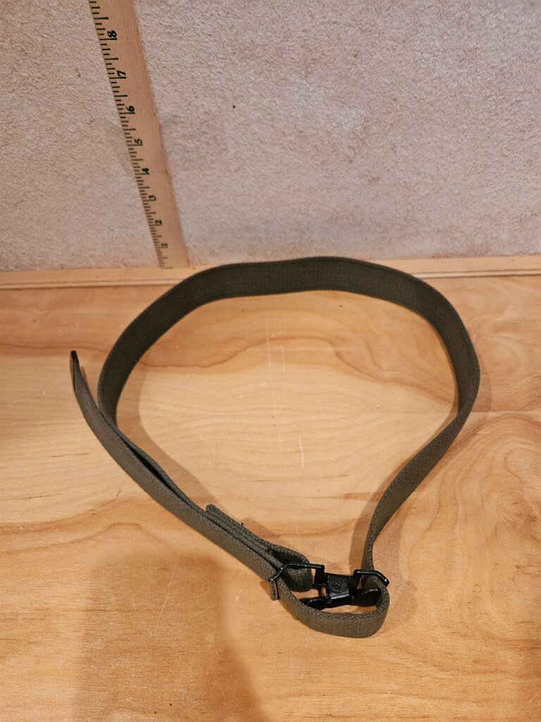 Adjustable Green Tactical Belt