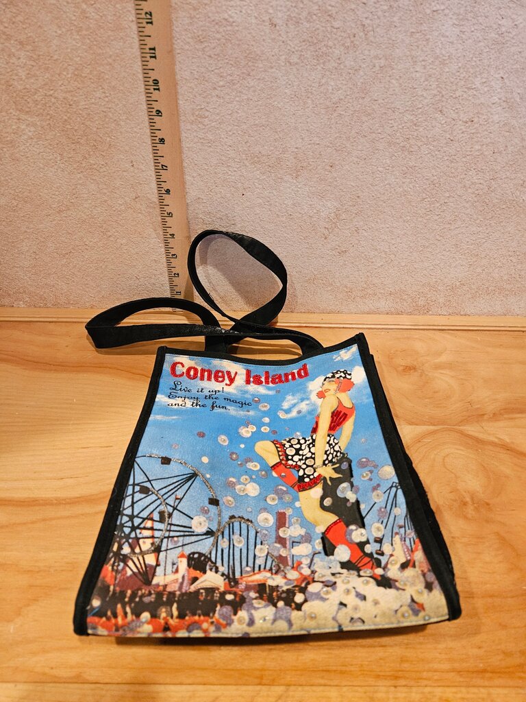 Coney Island Themed Tote Bag