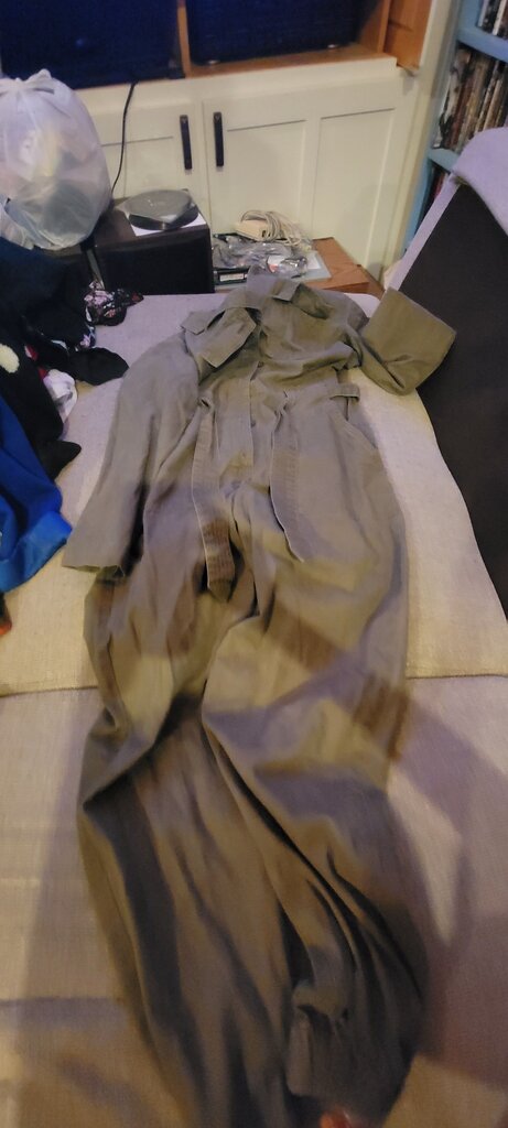 Olive Green Utility Jumpsuit