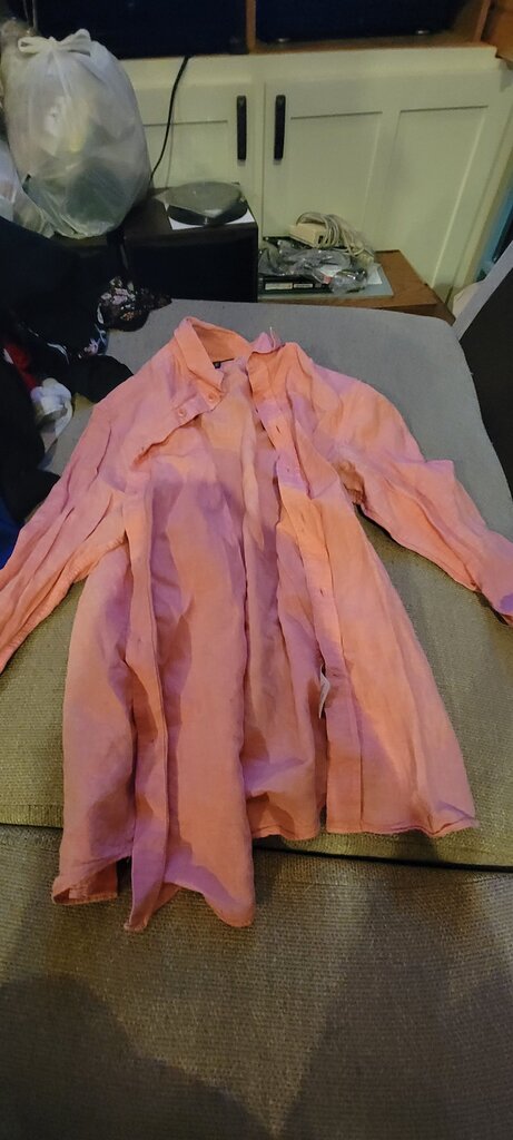 Banana Republic Men's Pink Shirt