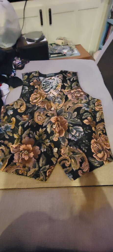 Willowbend Floral Pattern Vest