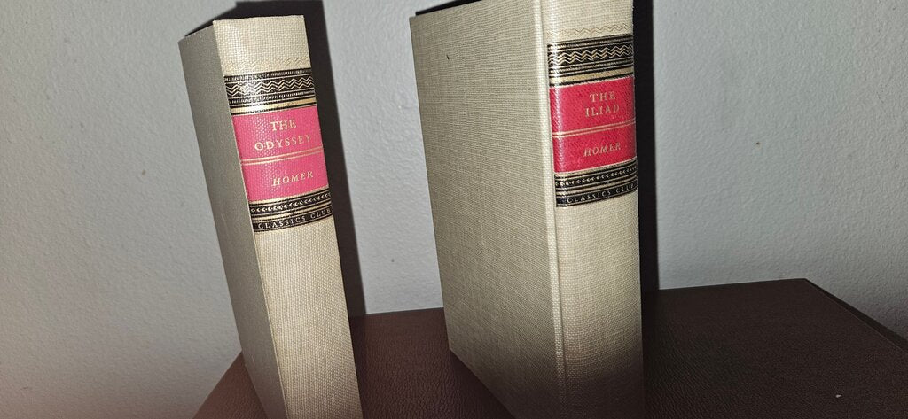 SET of 2: The Iliad and The Odyssey by Homer