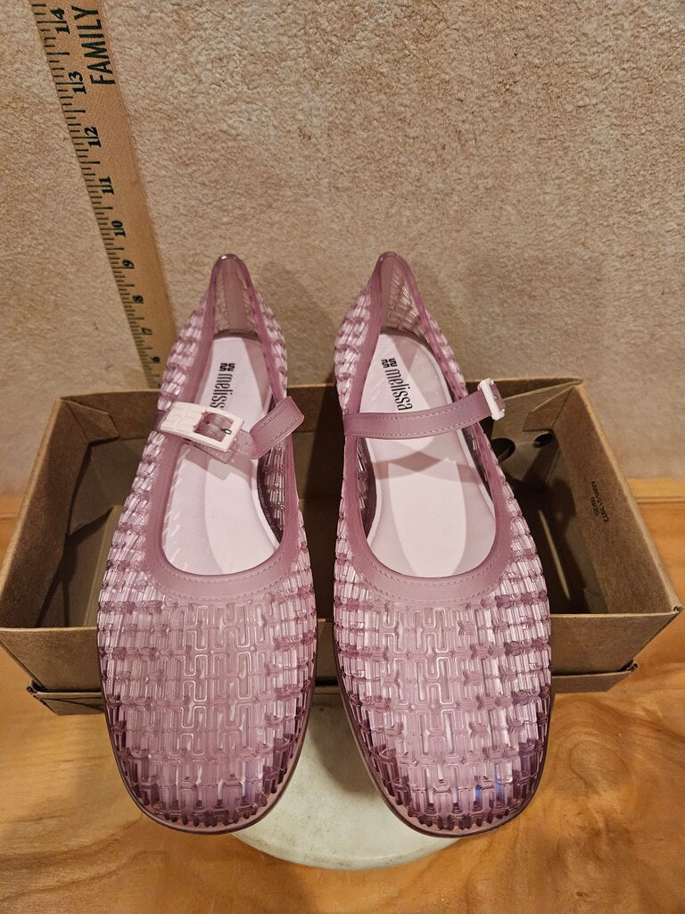 Melissa Harper Pink Flats Size 7.0 M
