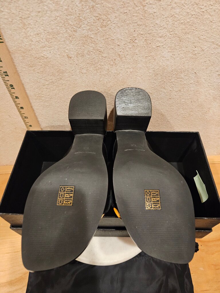 Rebecca Minkoff G Slide Panna Black Heels