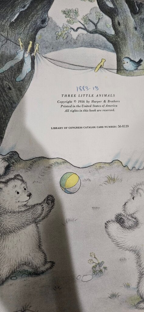 Three Little Animals by Margaret Wise Brown