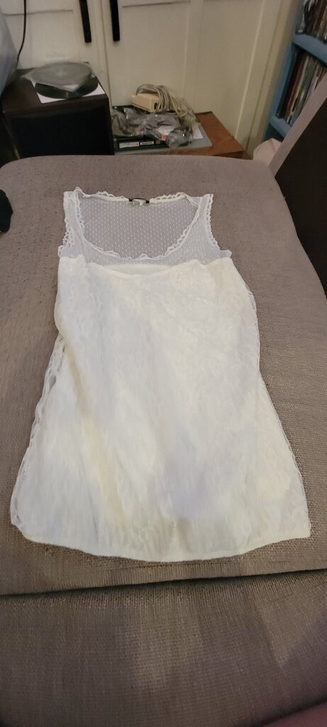 White Lace Tank Top
