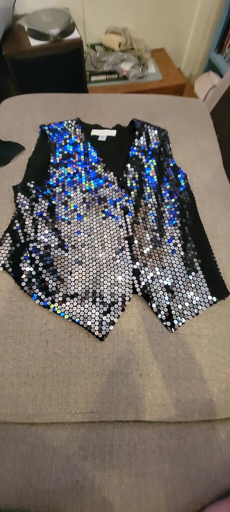 Valerie Stevens Evening Sequin Vest
