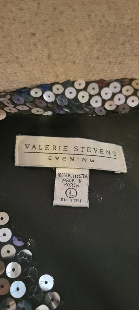 Valerie Stevens Evening Sequin Vest