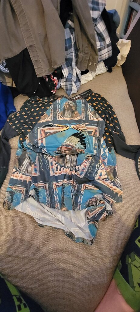 Doubled Ranch Graphic Long Sleeve Shirt