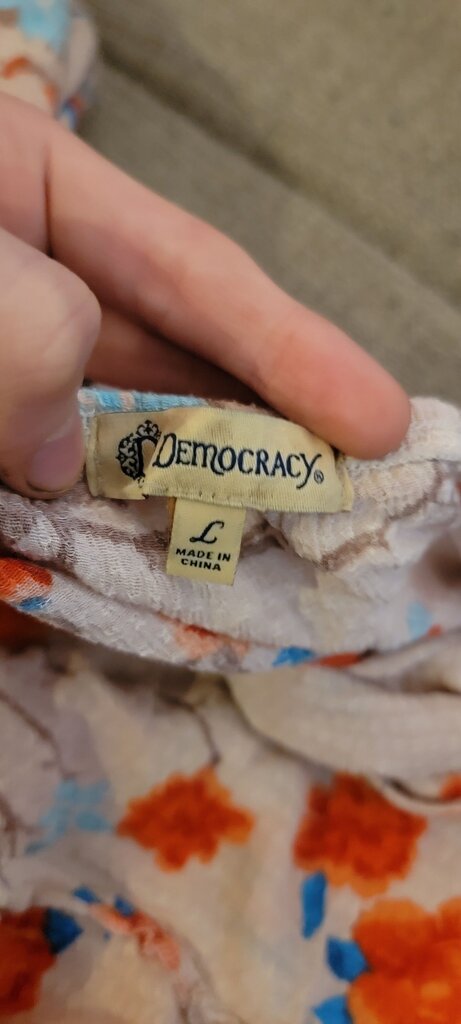Democracy Women's Floral Top