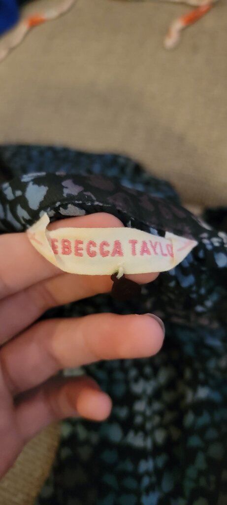 Rebecca Taylor Multicolor Printed Top