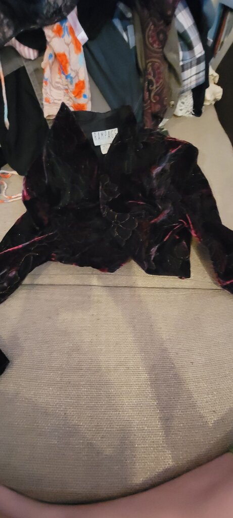 Rampage Velvet Blazer