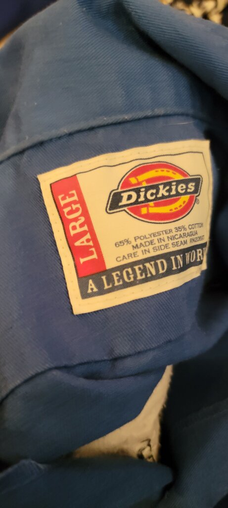 Dickies Blue Work Shirt