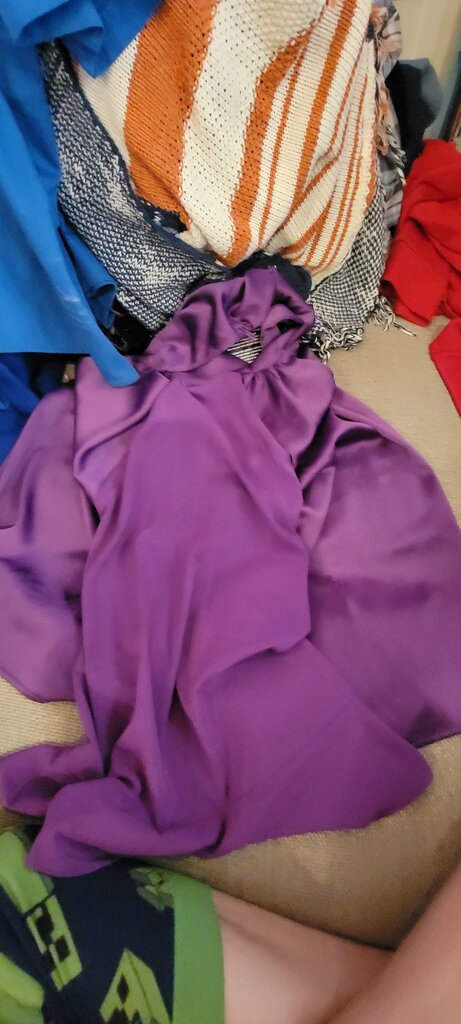 IMAN Women's Purple Top
