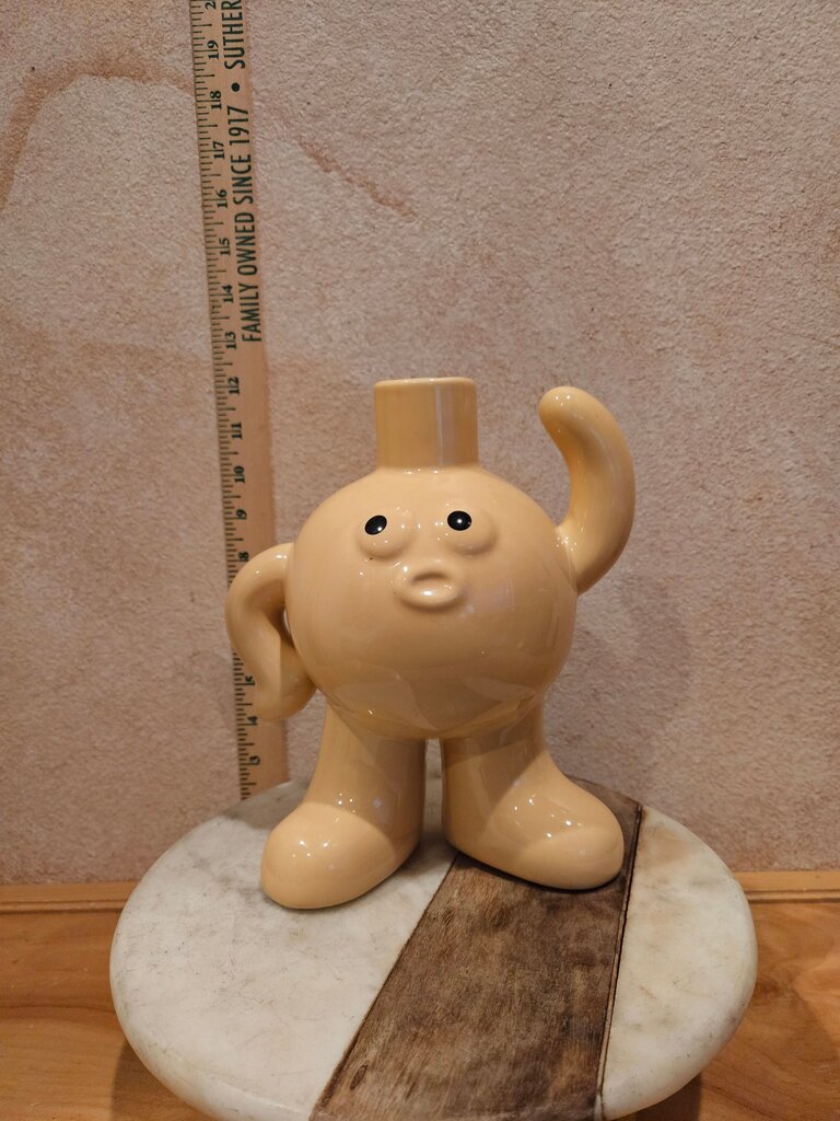 Cute Big Foot Cartoon Character Figurine Vase display room wedding decor