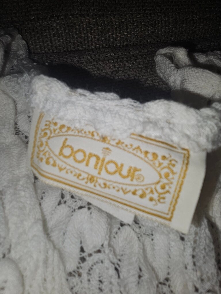 Bonjour White Knit Top