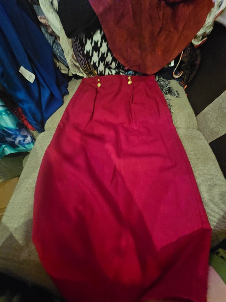 Joan Leslie Women's Red Skirt