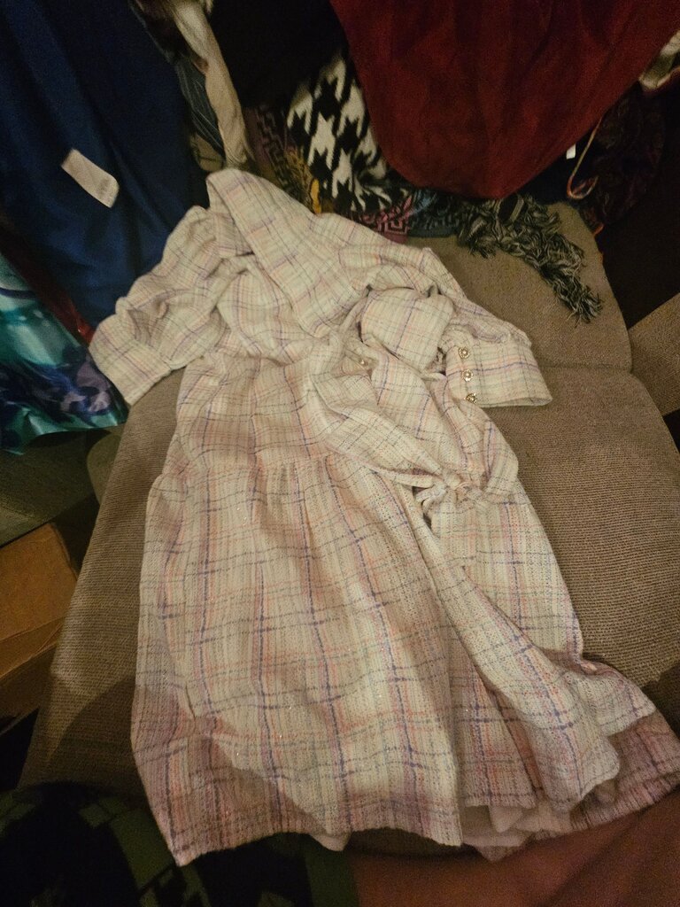 Ivy City Co. Checkered Dress