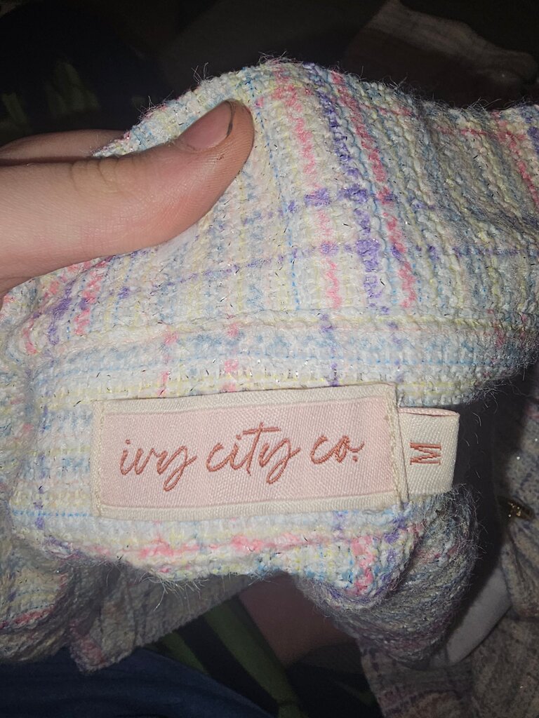 Ivy City Co. Checkered Dress