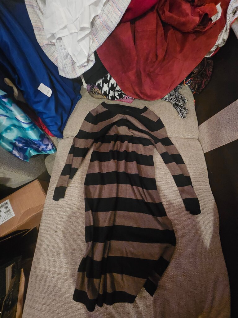 Women’s Striped Sweater Dress