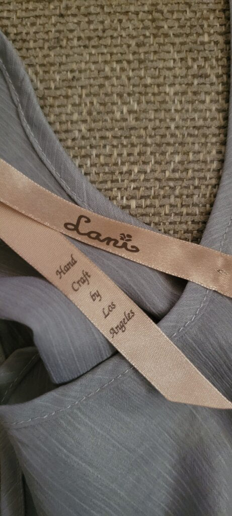 Lani Hand Crafted Grey Top