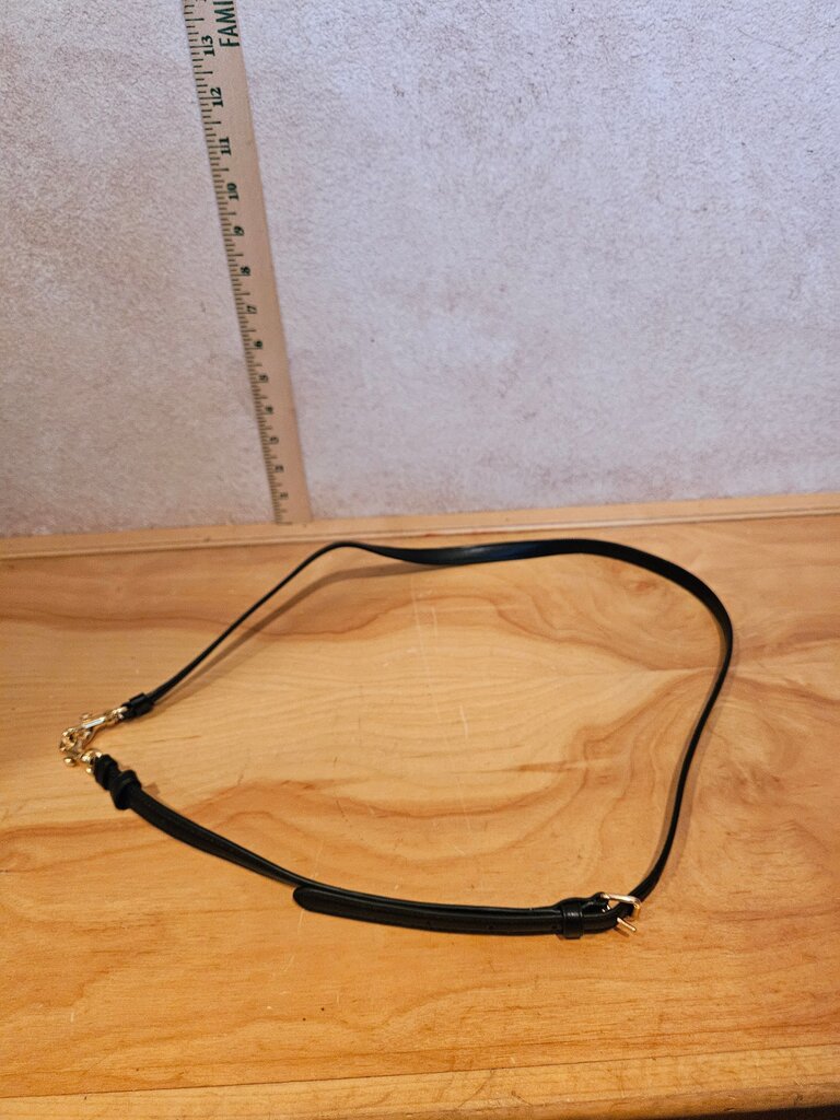 Black Leather Crossbody Bag Strap