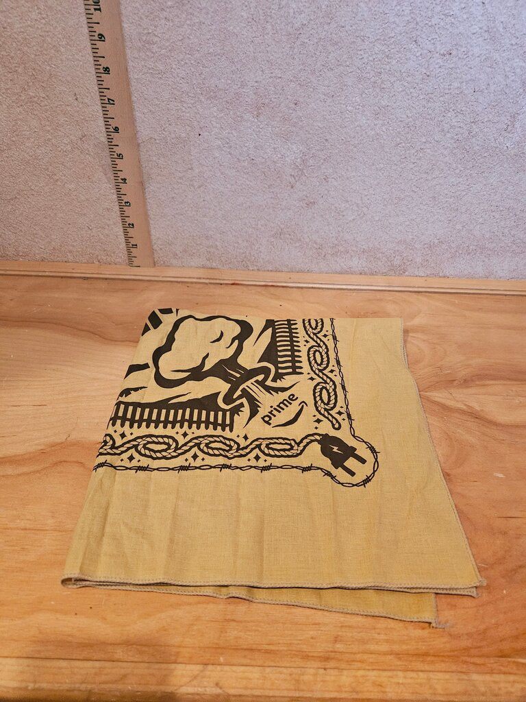 Rare SXSW Fallout Amazon Prime Promo Bandanna The Ghoul Filly Nuke Bomb Bandana