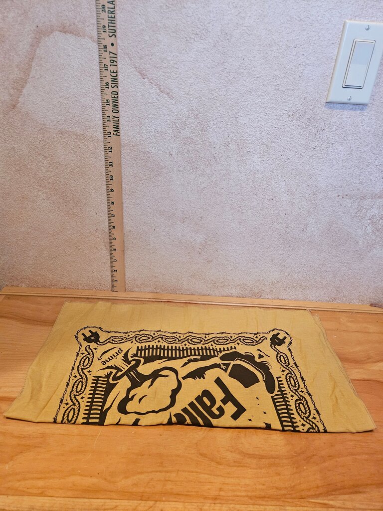 Rare SXSW Fallout Amazon Prime Promo Bandanna The Ghoul Filly Nuke Bomb Bandana