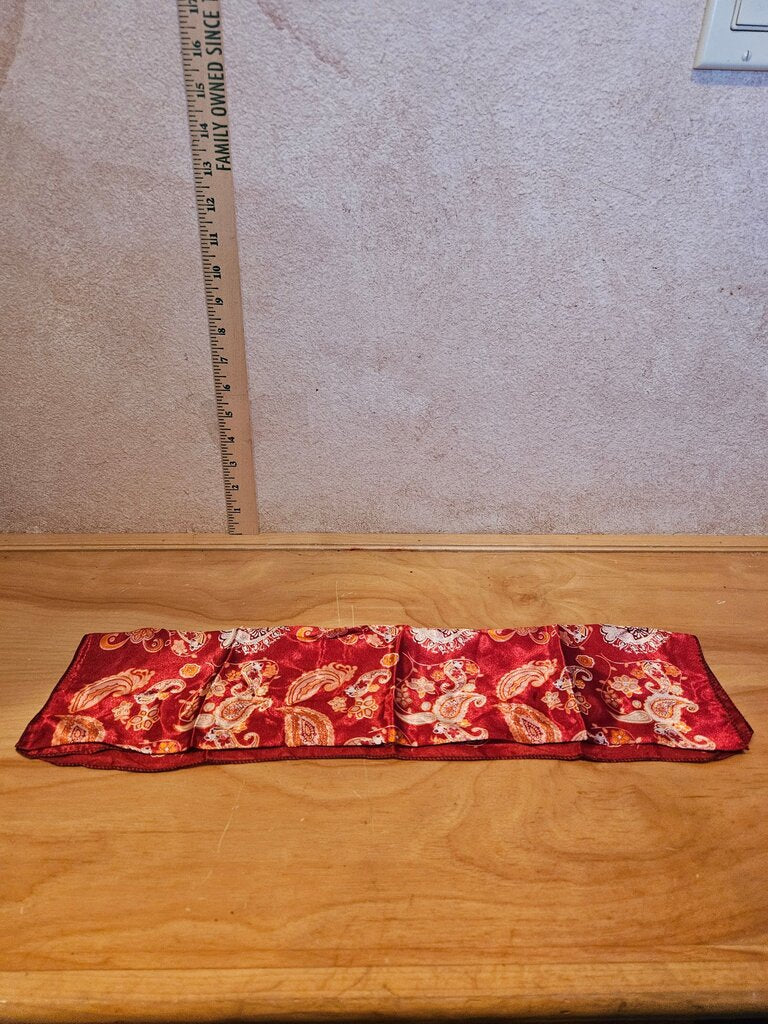 Red Paisley Pattern Bandana