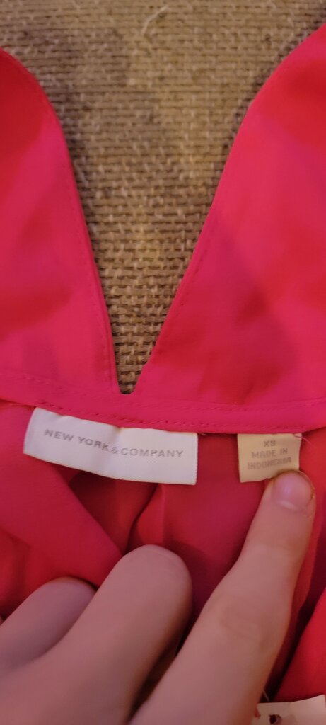 New York & Company Women's Pink Top