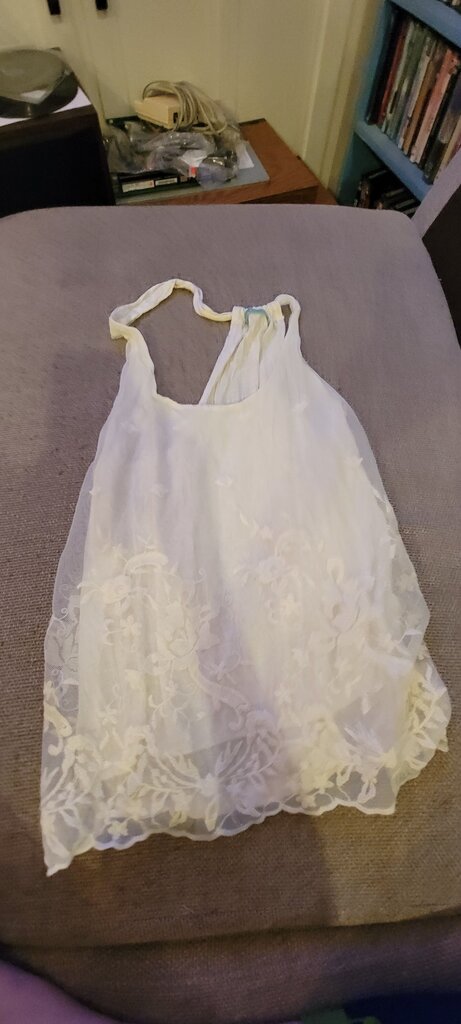 Julie's Closet White Lace Top