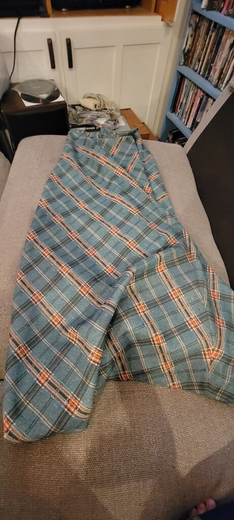 Plaid Flannel Skirt
