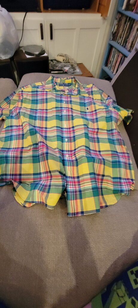 Ralph Lauren Plaid Short Sleeve Shirt