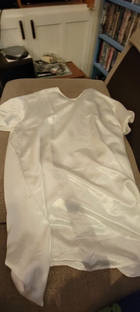 Gold Coast Women's White Satin Top