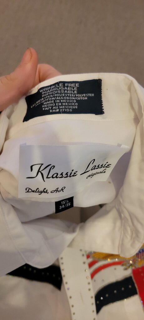 Klassie Lassie Western Style Button-Up Shirt