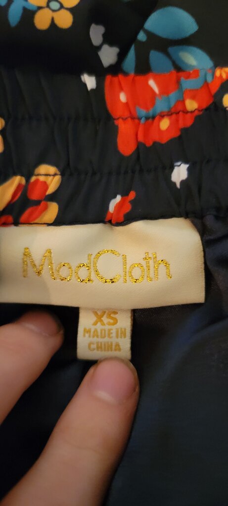 ModCloth Fox Print Skirt