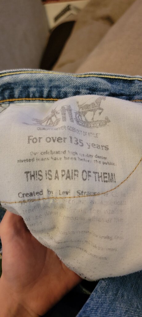 Levi's Blue Denim Jeans