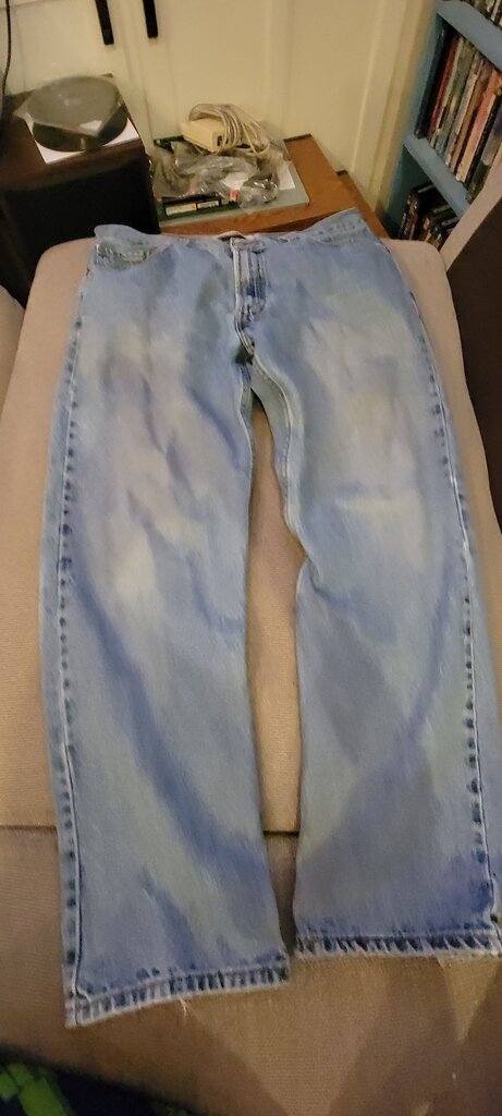 Vintage Levi's 505 Regular Fit Jeans 36X30 90s Y2K 00's 2000's worn fit