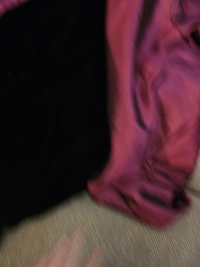 Purple Satin Robe