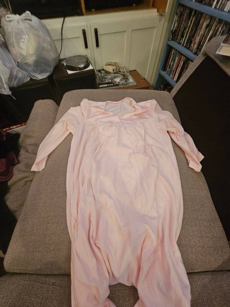 Pink Long Sleeve Dress