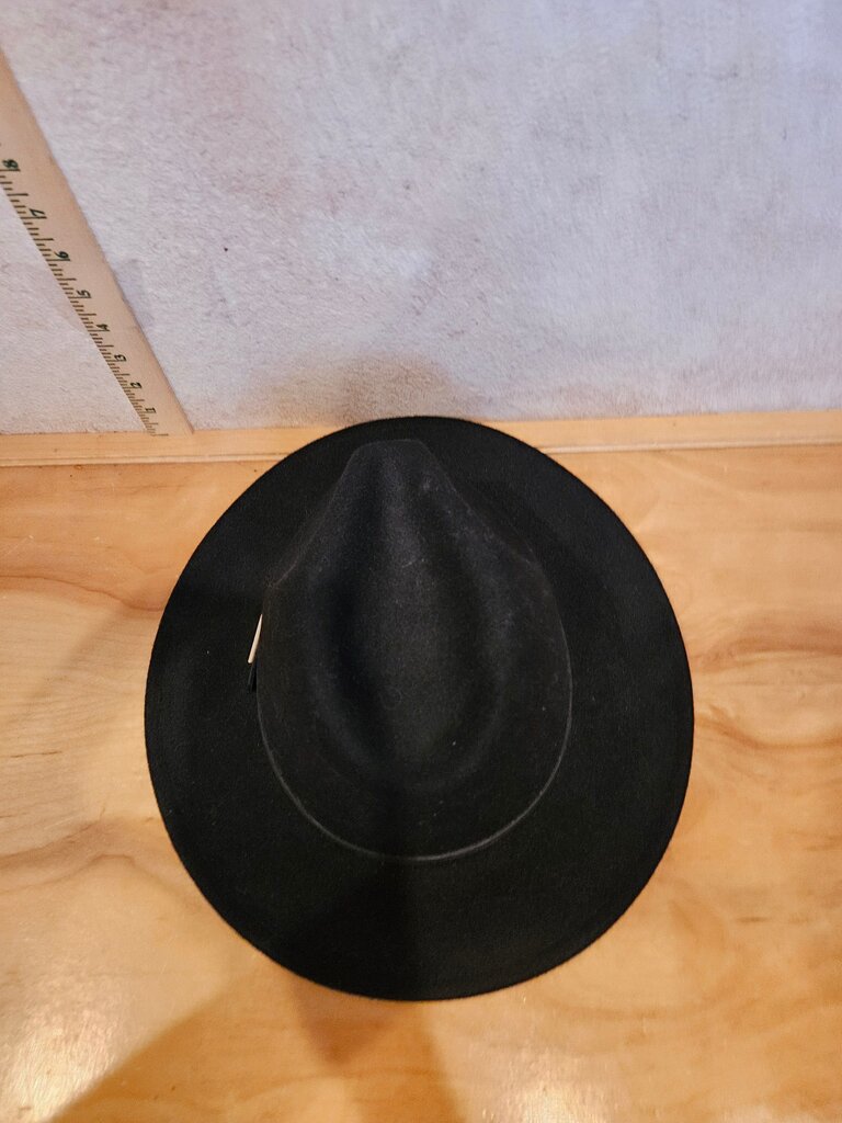 Black Wide-Brim Hat