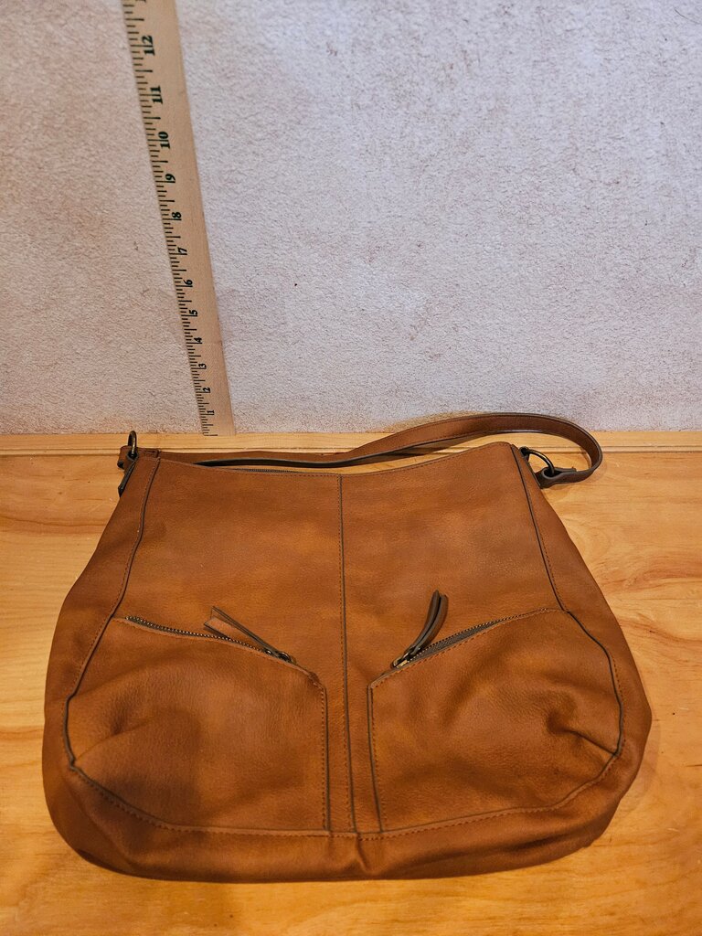 Brown Leather Crossbody Bag